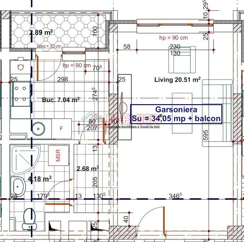 Sectorul 4, avans 15%, garsoniera.